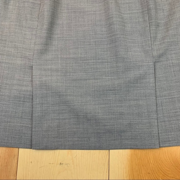 Banana Republic gray wool pencil skirt 10 P Petite - Picture 9 of 16